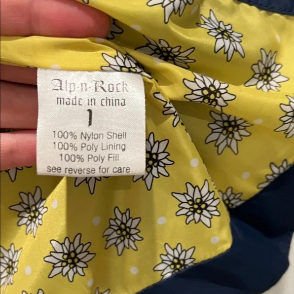 Alp N Rock Navy Noella Navy Puffer Apres Ski Vest - Picture 4 of 10